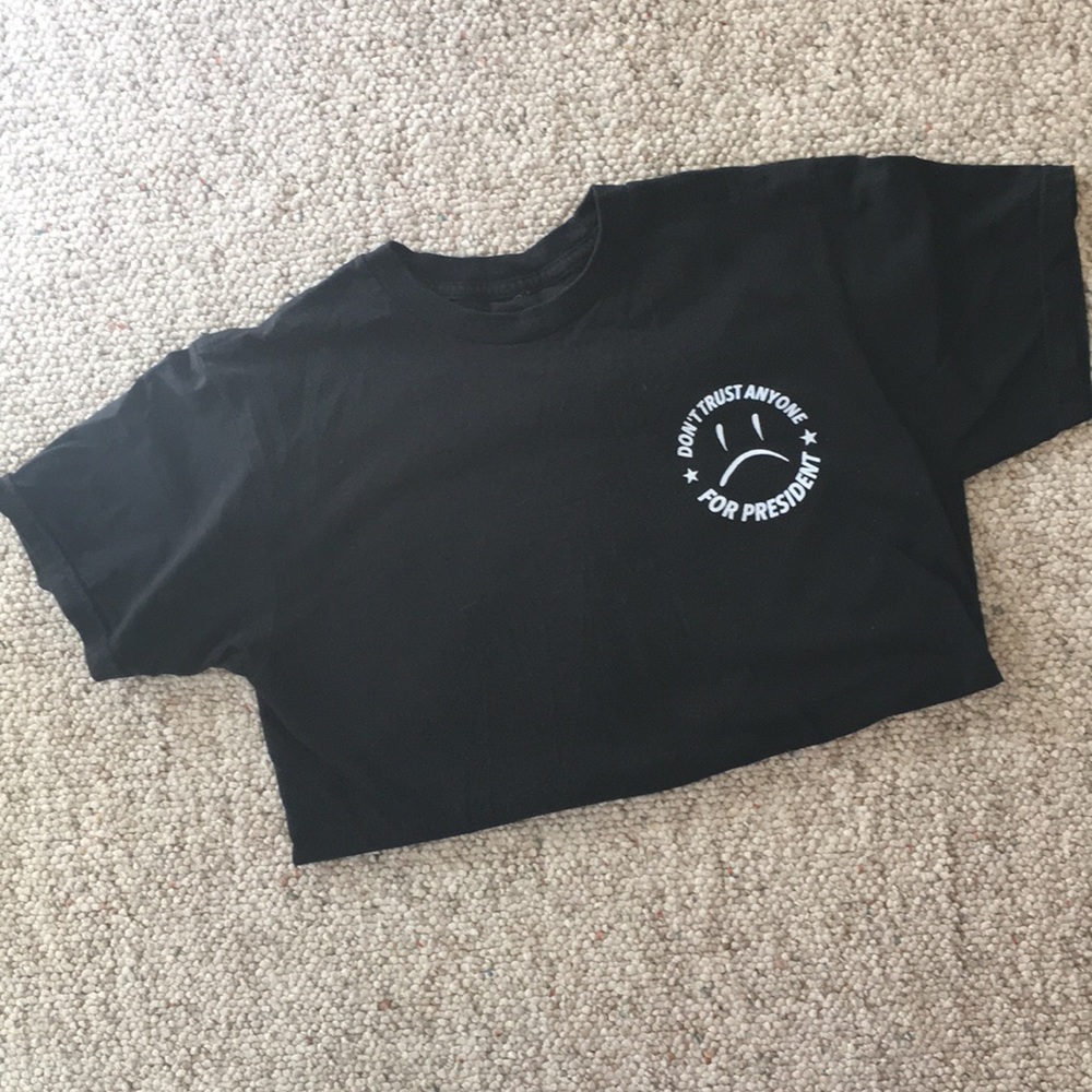 DTA For President black T shirt
